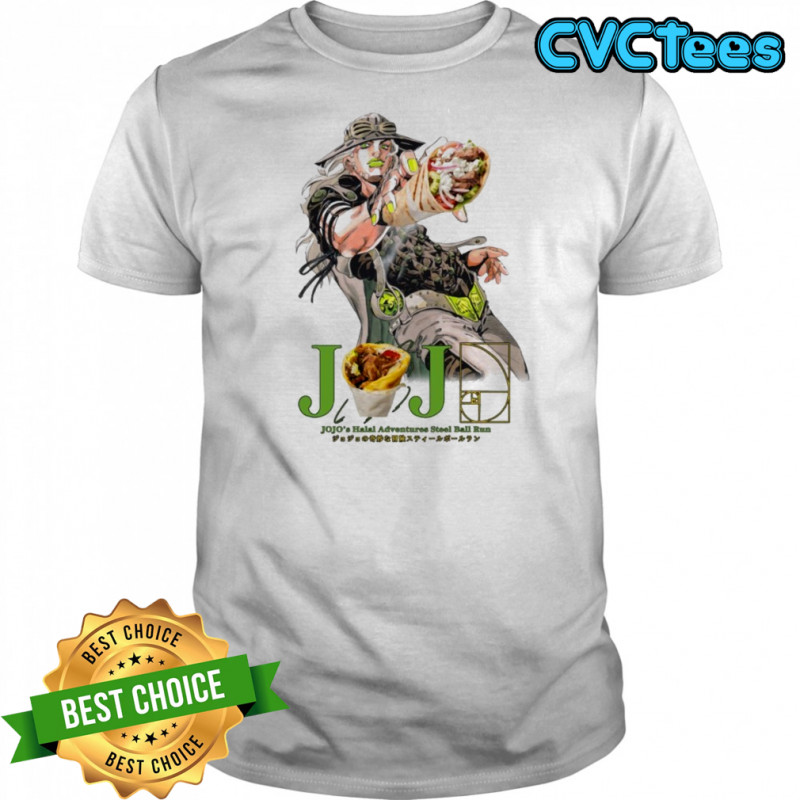 Jojo’s Halal Adventure Steel Ball Run Gyro T-shirt