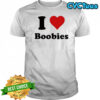 Jungwon I Love Boobies T-shirt