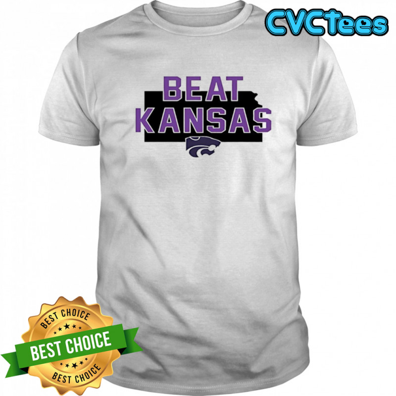 K-State Beat Kansas logo shirt