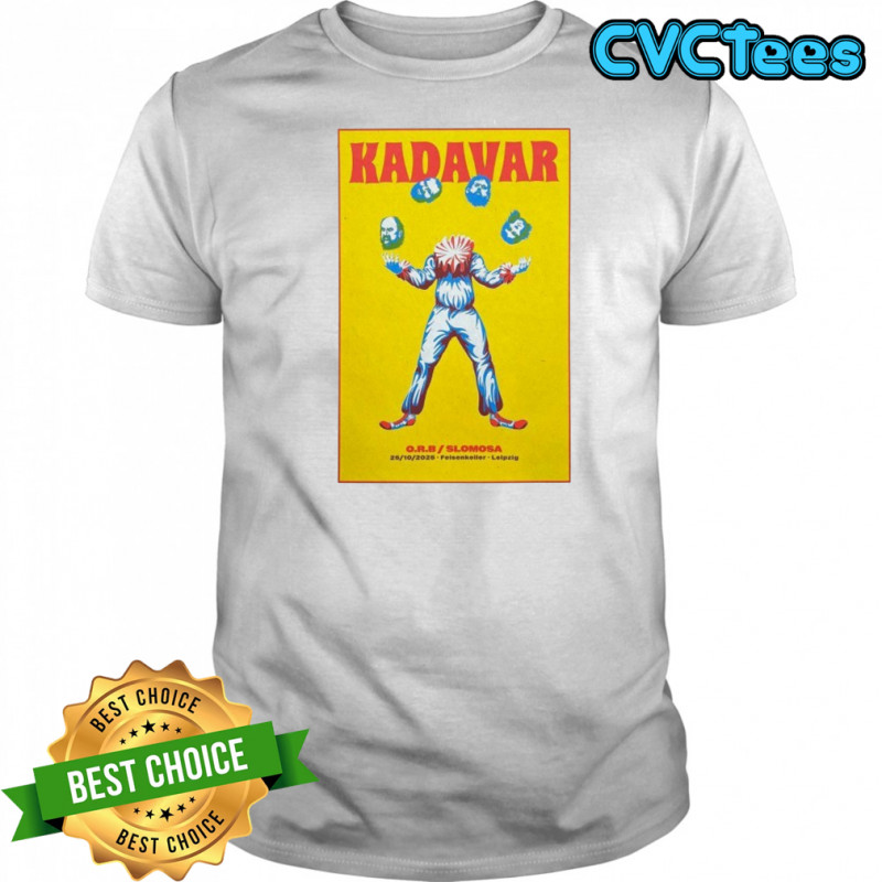 Kadavar Oct 25, 2025 Felsenkeller in Leipzig, Germany Heads T-Shirt