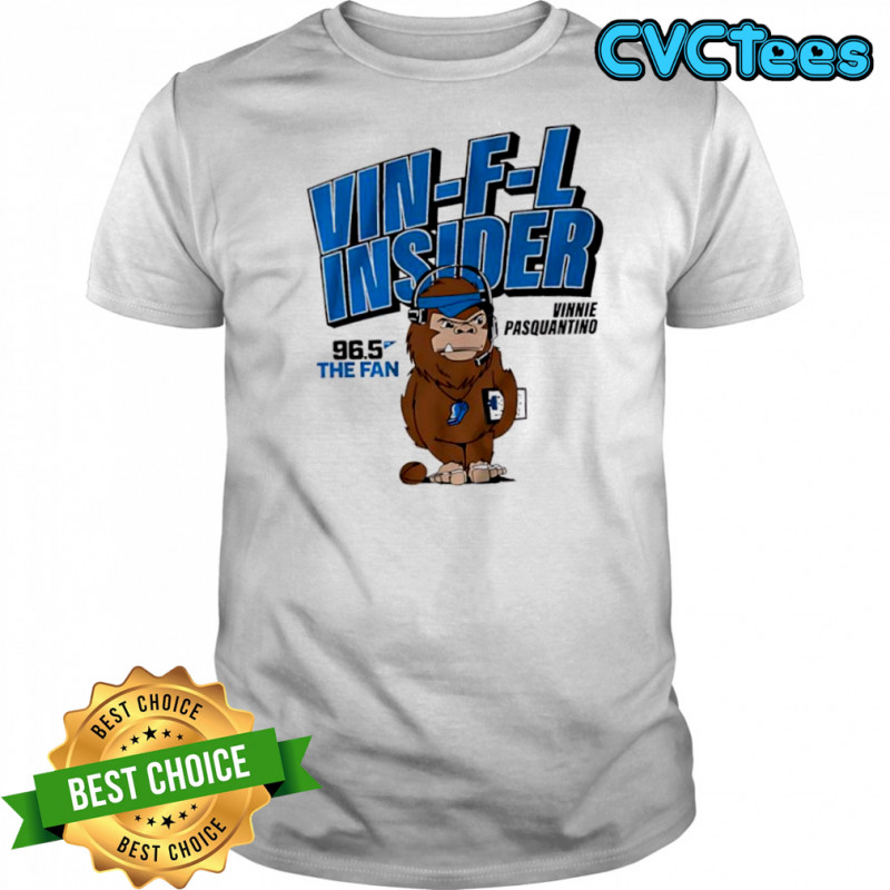Kansas City Royals Vinnie Pasquantino The Vin-F-L Insider 96.5 The Fan T-shirts