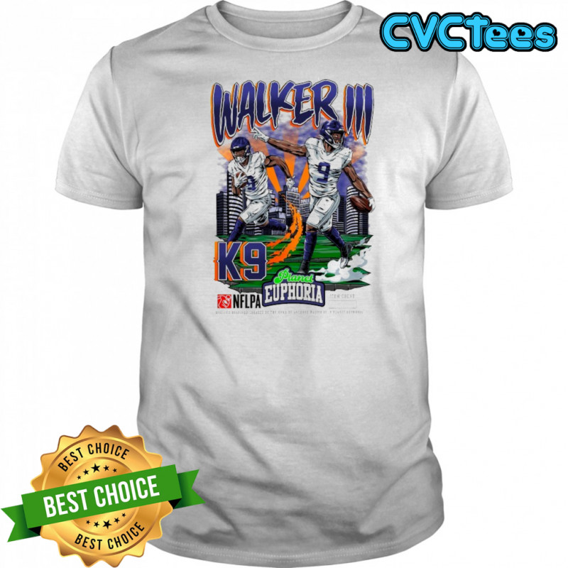 Kenneth Walker III Planet Euphoria T-shirt
