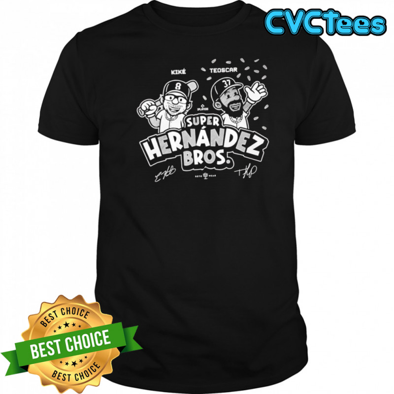 Kike & Teoscar Super Hernandez Bros Shirt