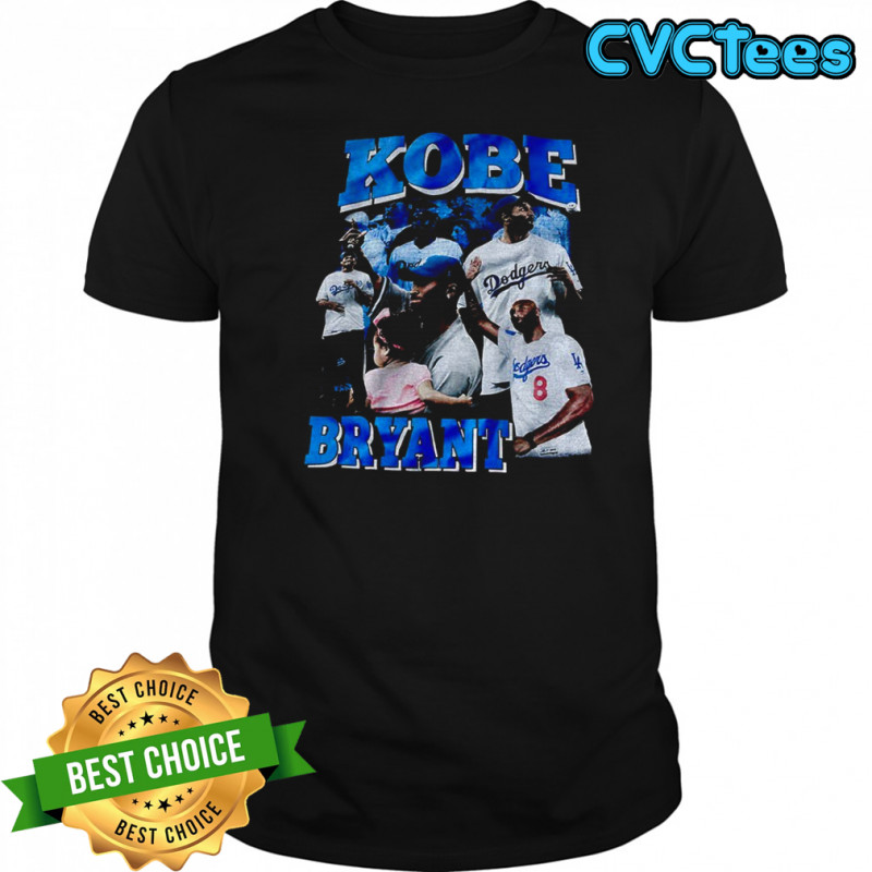 Kobe Bryant Los Angeles Dodgers MLB Baseball graphic shirt