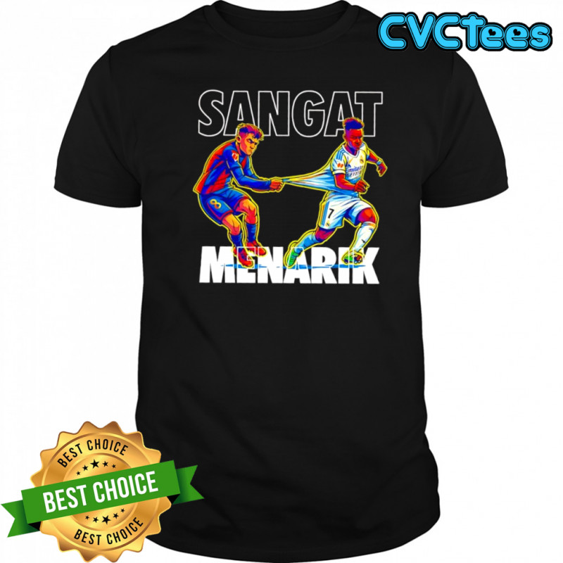 Lamine Yamal Fc Barcelona and Vinícius Júnior Real Madrid El Clásico Sangat Menarik shirt