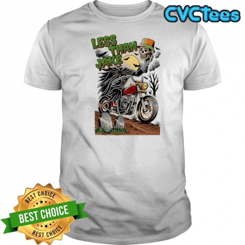 Less Than Jake Skeleton Halloween shirt