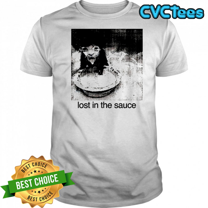 Lost in the sauce cat shirt