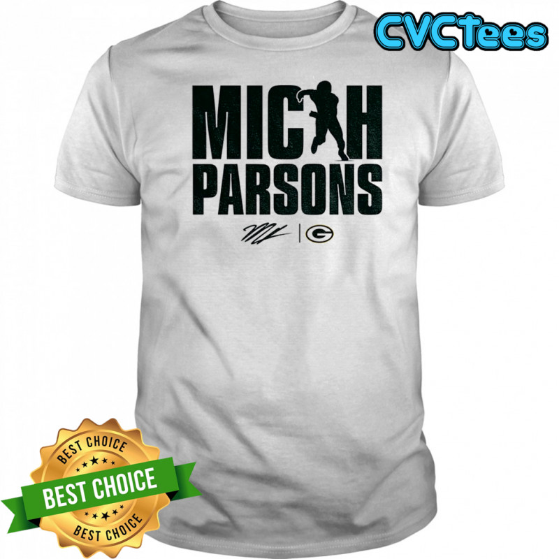 Micah Parsons Green Bay Packers NFL 2025 signature shirt