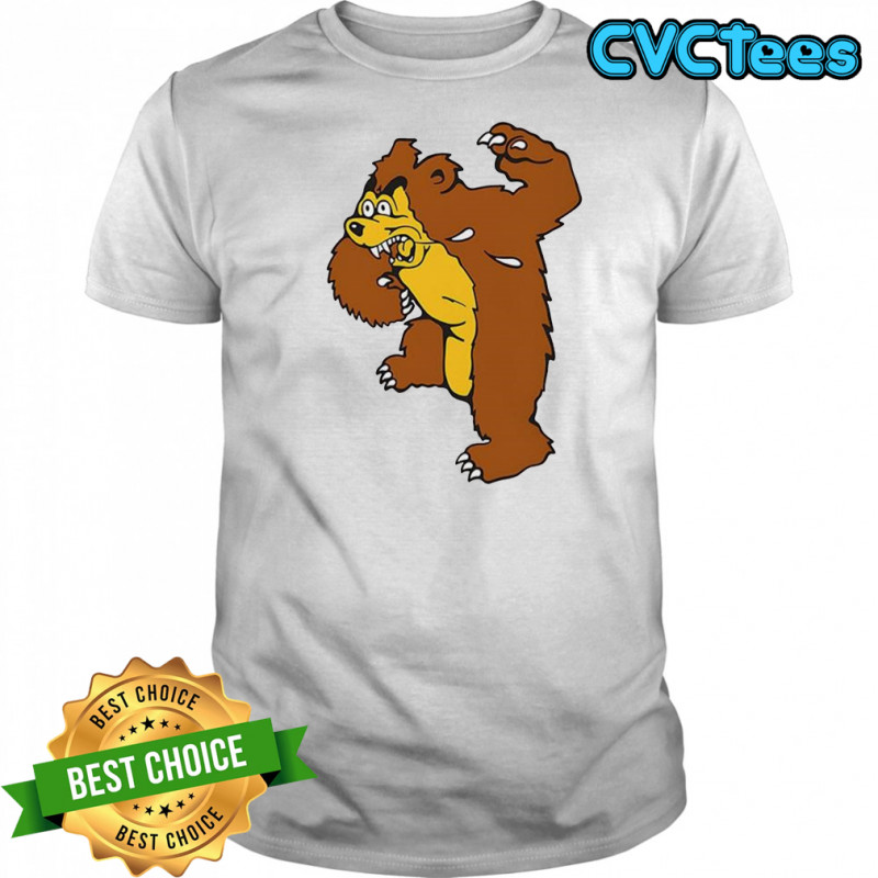 Montana Grizzlies Throwback Monety mascot shirt