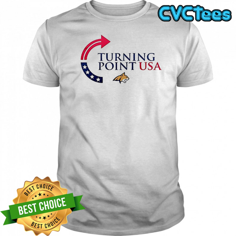 Montana State x Charlie Kirk Turning point USA shirt