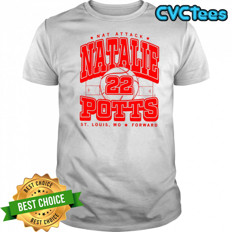 Nat Attack Natalie Potts St. Louis MO Forward basketball player shirt