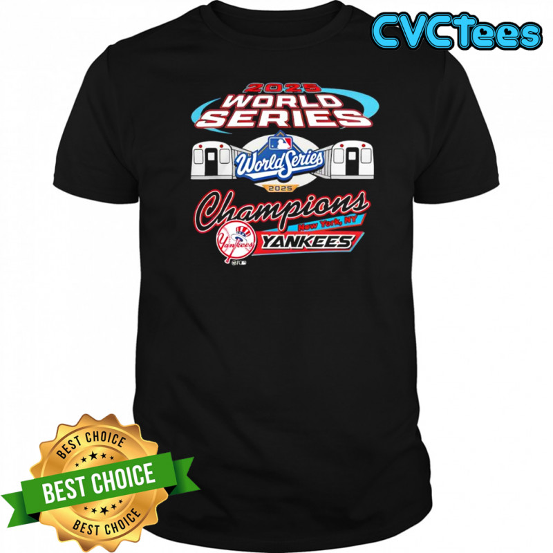 New York Yankees 2025 World Series Cooperstown Foundation shirt