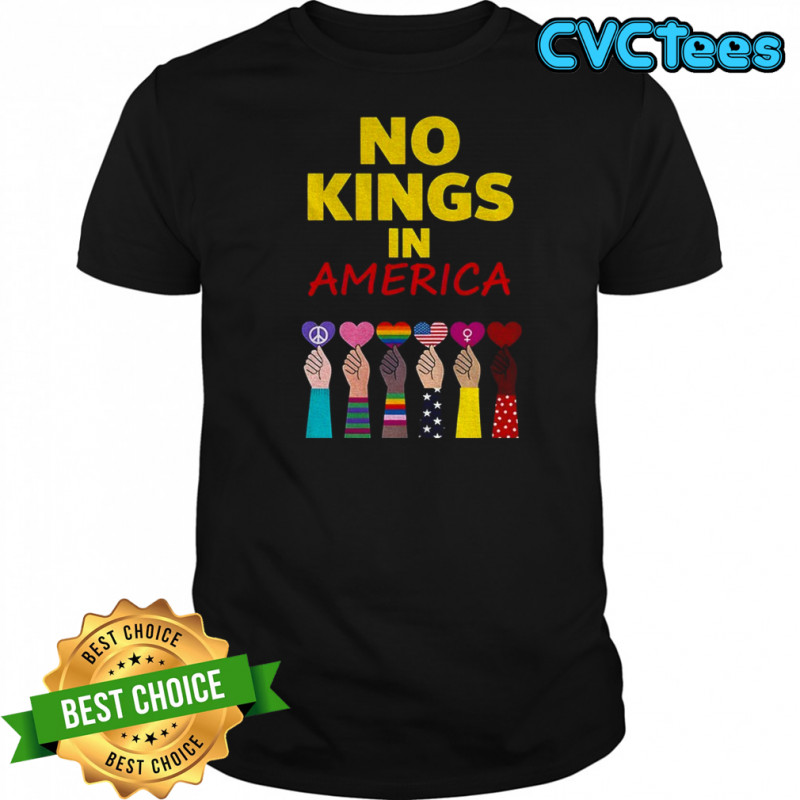 No Kings in America Protest shirt