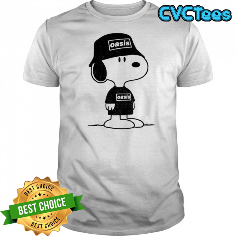 Oasis Snoopy Inspired Concert 2025 shirt