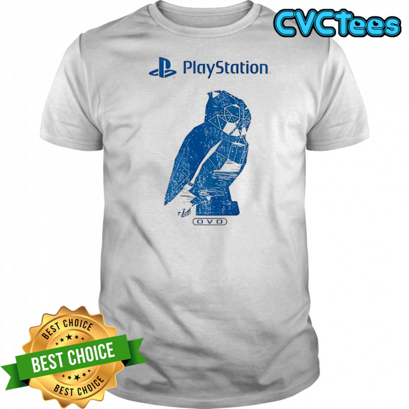OVO x PlayStation logo shirt