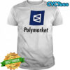 Polymarket prediction market logo shirt