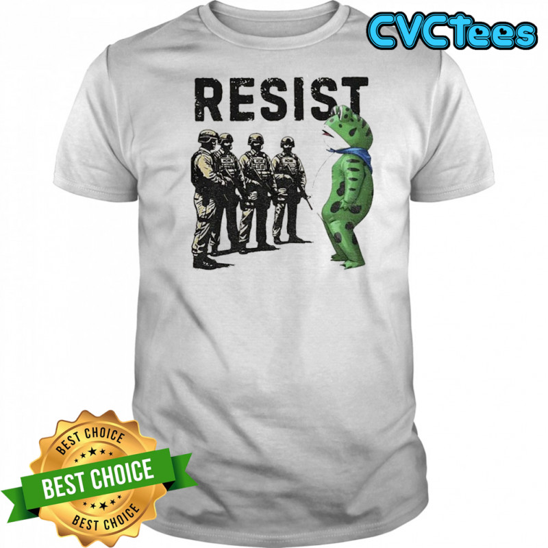 Portland Frog Anti Fascism Anti Trump shirt