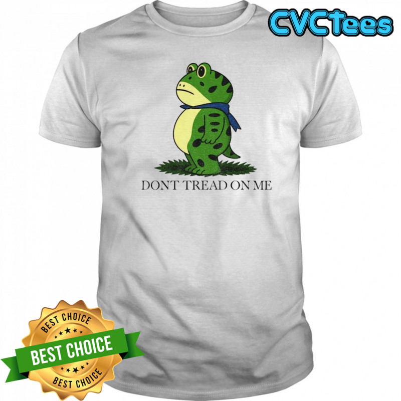 Portland Frog don’t tread on me funny protest shirt