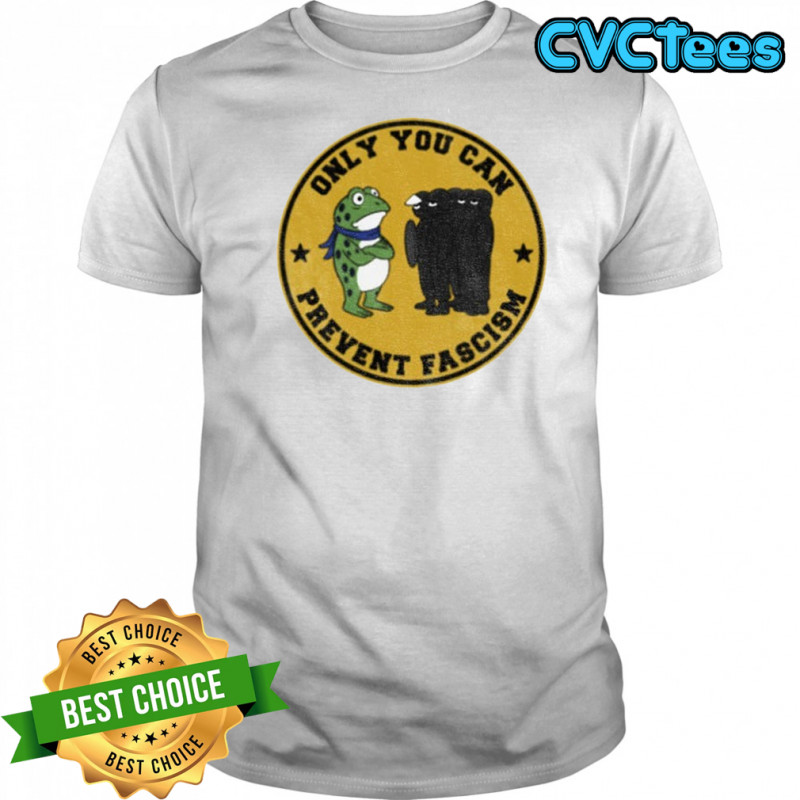 Portland Frog only you can prevent fascism shirt