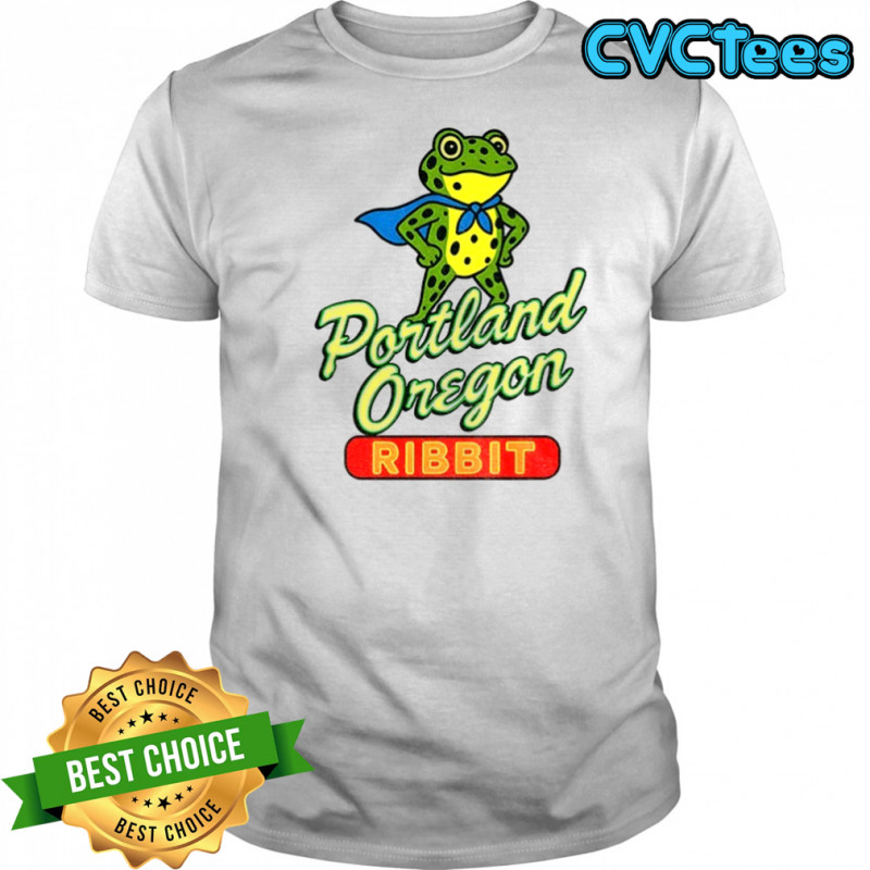 Portland Frog Portland Oregon Ribbit shirt