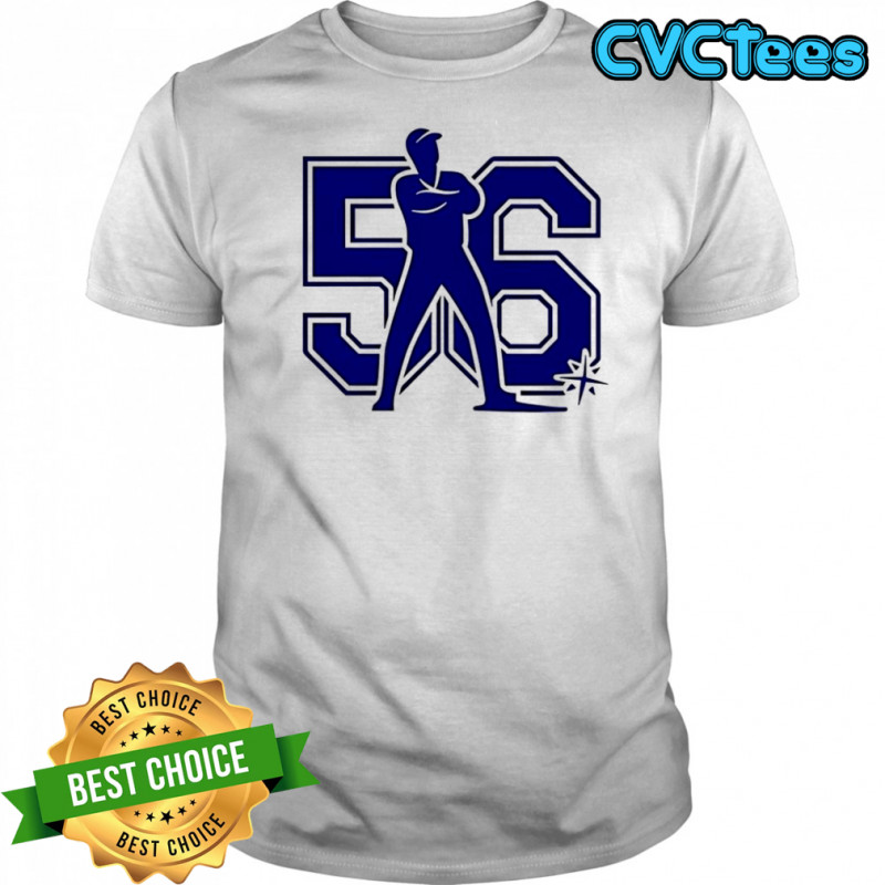 Randy Arozarena Seattle Mariners baseball number 56 silhouette shirt