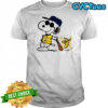 Snoopy with Savannah Bananas baseball team shirt