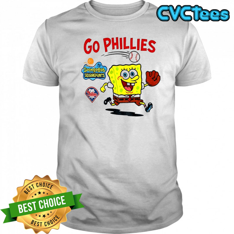Squarepants Go Phillies Philadelphia Phillies MLB Baseball 2025 shirt