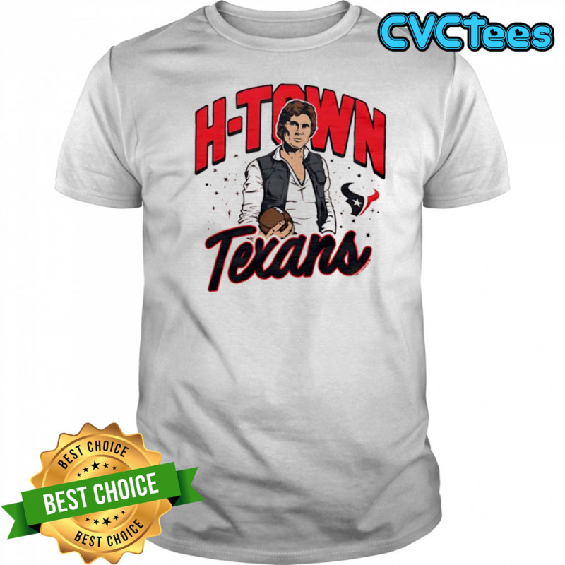 Star Wars x Houston Texans Luke Skywalker H Town Texans shirt
