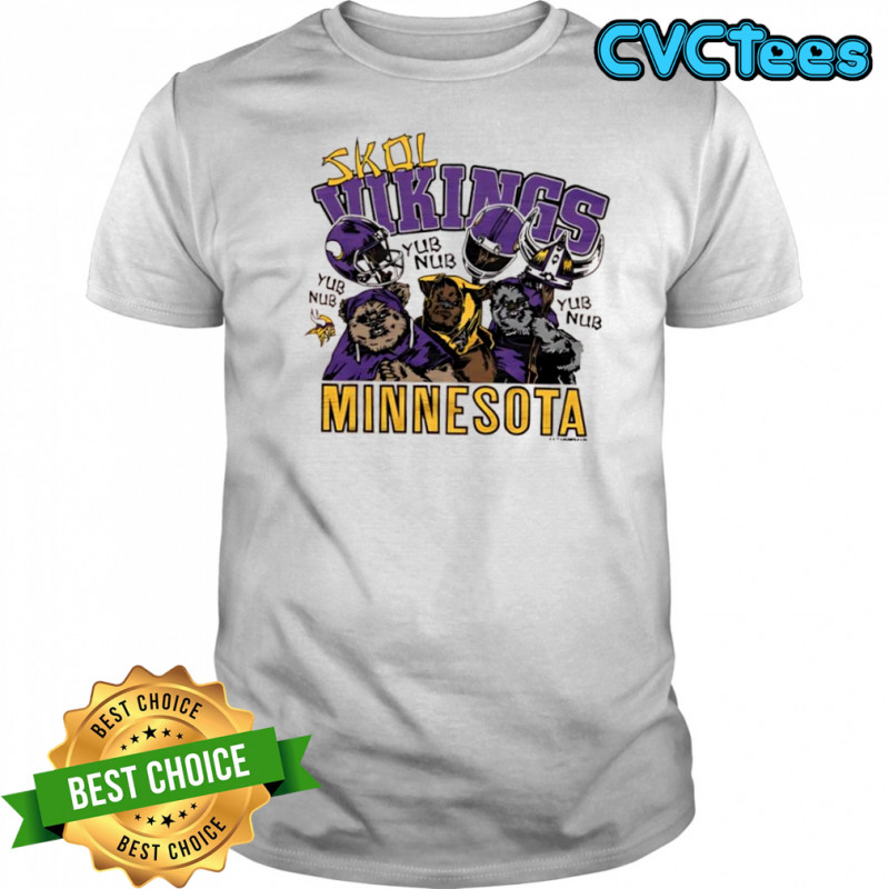 Star Wars x Minnesota Vikings Ewoks Skol Vikings Yub Nub shirt