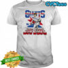 Star Wars x New York Giants Light Side big blue shirt