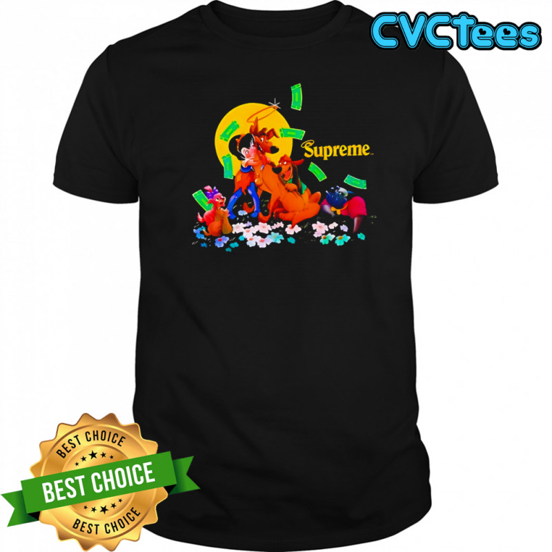 Supreme all dogs go to heaven T-shirts