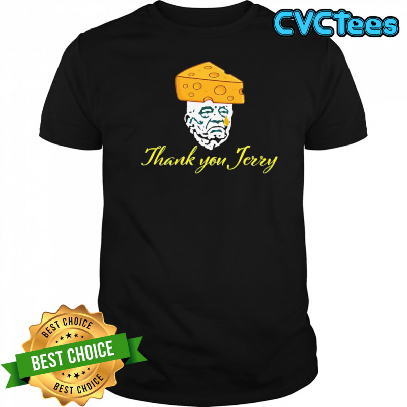 Thank you Jerry Green Bay Packers shirt