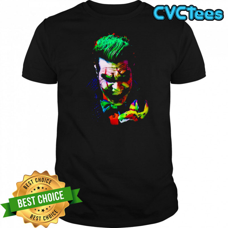 The Laugh Track Dance With The Devil Joker Face T-shirts