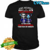 The secret to happy marriage to a is watching Bills football together on sundays Halloween shirt