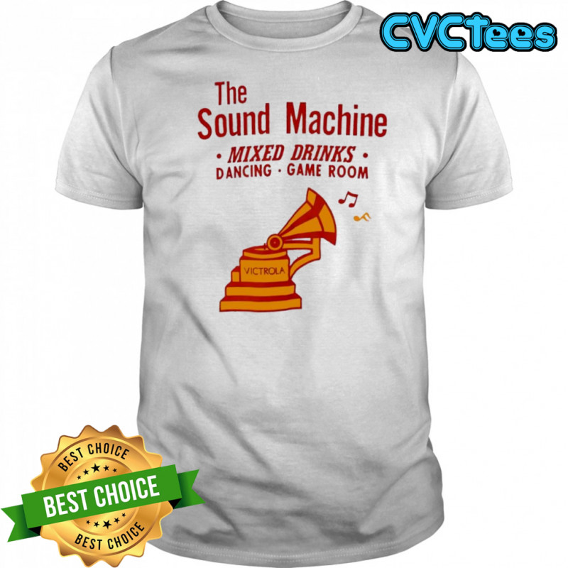 The Sound Machine Mixed Drinks Dancing Game Room vintage T-shirts