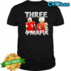 Three 4 Mafia Miami Hurricanes football shirt