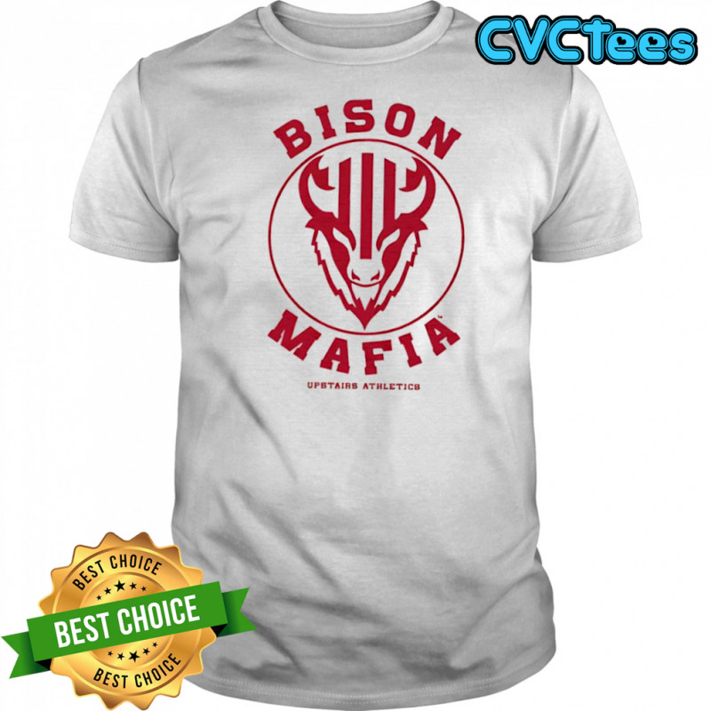 Upstairs Athletics Bison Mafia logo shirt