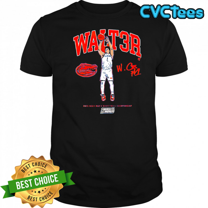 Walter Clayton Jr 2025 NCAA Men’s Basketball Championship T-shirts