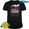 2025 Montreal Alouettes Grey Cup Champions wins shirt