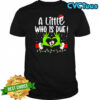 A Little Who is Due Pregnancy Christmas Announcement shirt