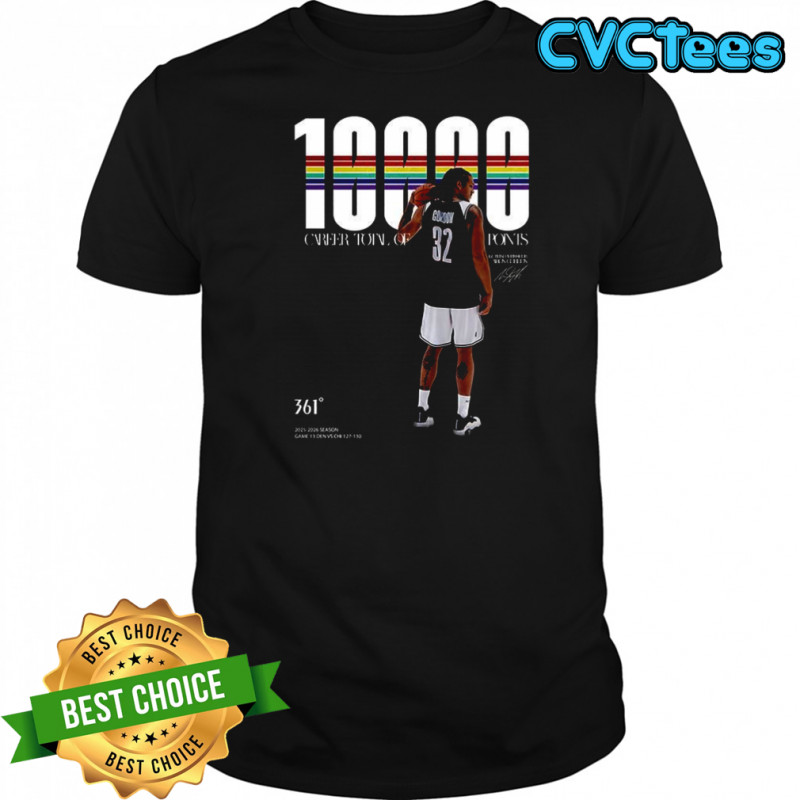 Aaron Gordon 10k Points career totai of ponts shirt