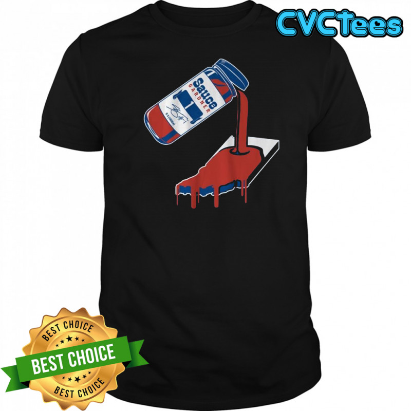 Ahmad Sauce Gardner Indy Sauce Bottle Shirt