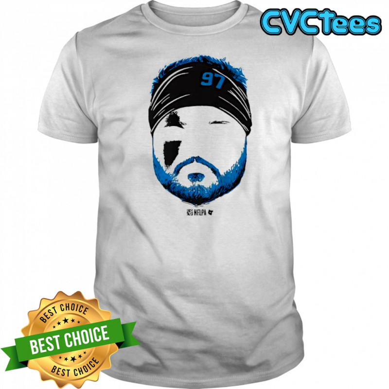 Aidan Hutchinson Blank Face number 97 shirt