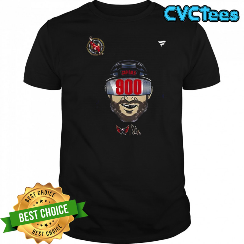 Alex Ovechkin x Washington Capitals 900 Career Goals Shirt