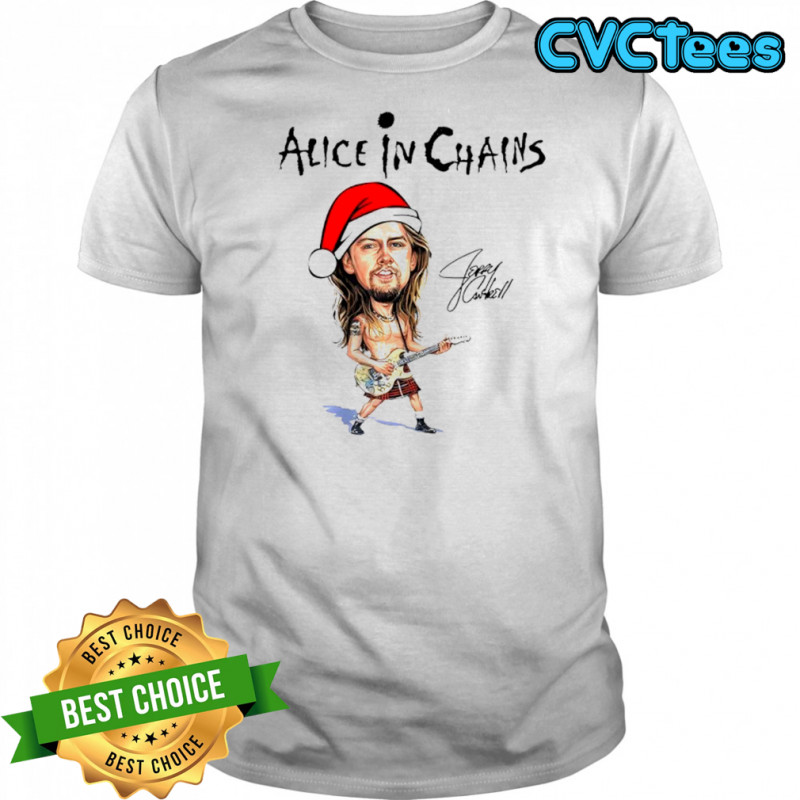 Alice In Chains Christmas signature shirt