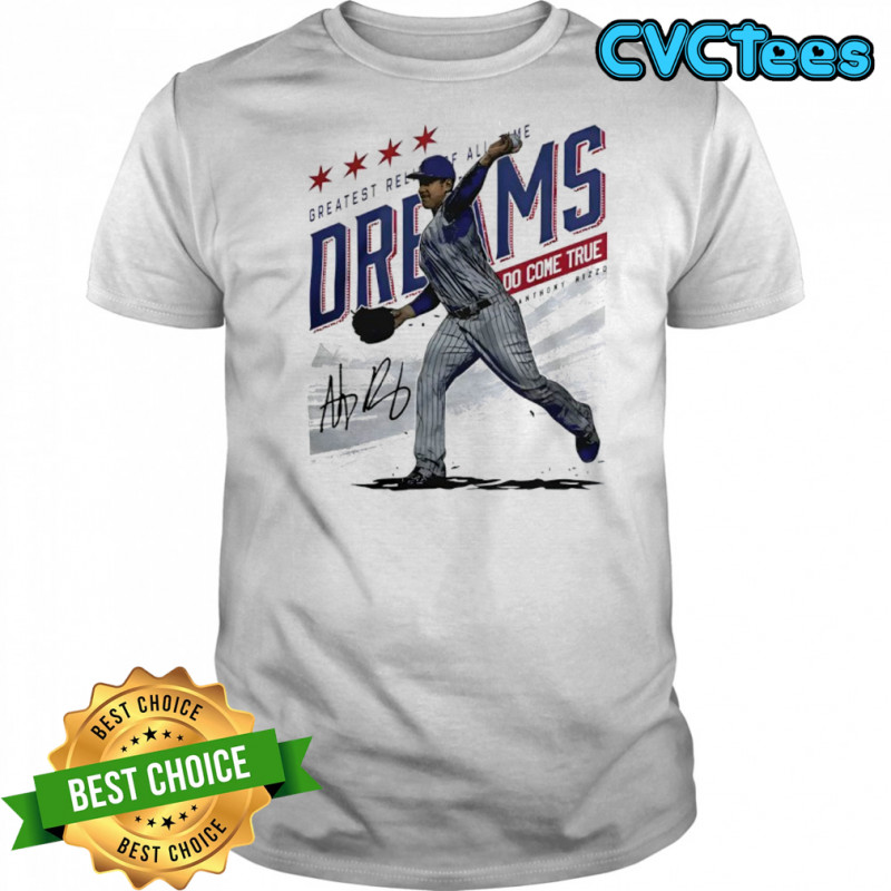 Anthony Rizzo Chicago C pitching do come true debut MLB shirt