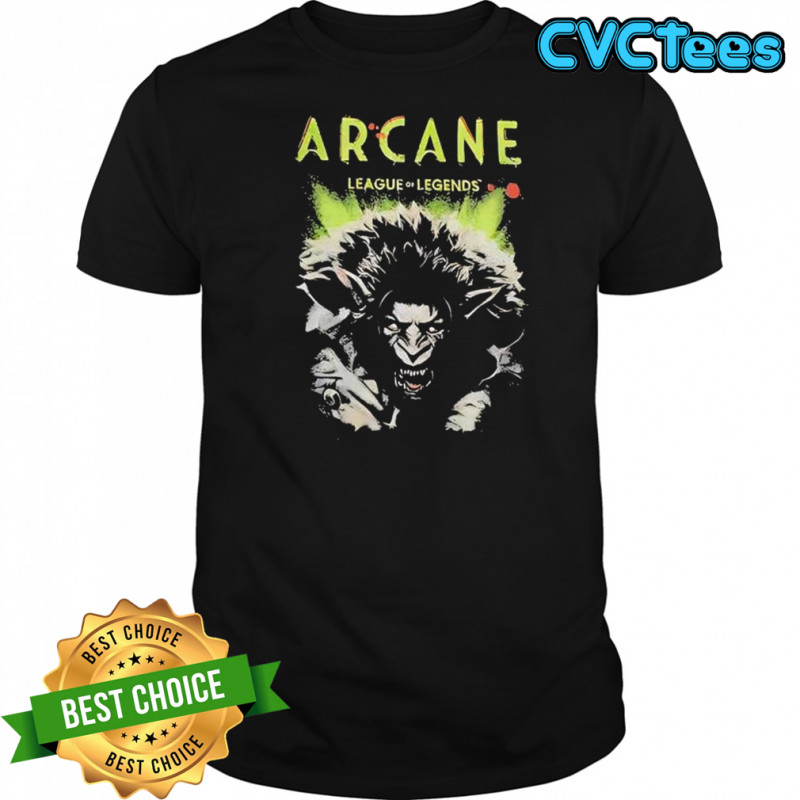 Arcane League of Legends television series shirt