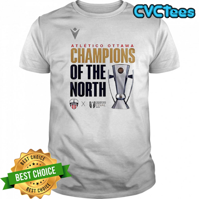 Atlético Ottawa Champions of the North shirt