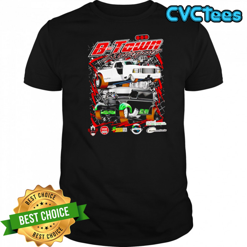 B-Town Motorsports graphic design style shirt