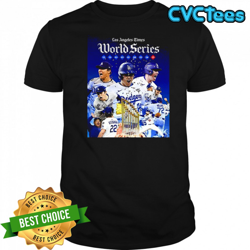 Back-to-back World Series Champion 2025 Los Angeles Dodgers shirt
